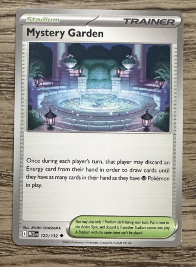 Mystery Garden 122/132 Mega Evolution Uncommon