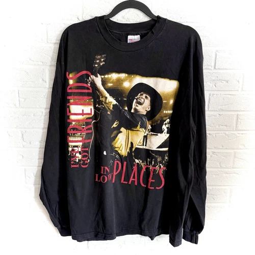 Garth Brooks Friends in Low Places Tour Size XL 1990s vintage concert t-shirt, vintage, size XL, single stitch, B+ condition