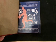 1899 spalding football guide Walter Camp