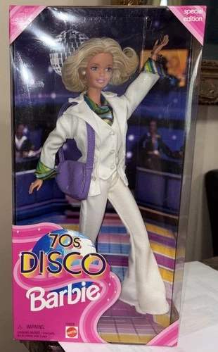 70s Disco Barbie Special Edition 1998 Vintage Blonde W/accessories #19928 NRFB
