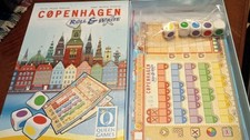 Copenhagen Roll & Writing Board Game Queen Games 2019 Complete!