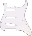 Fender Pure Vintage '65 Stratocaster 3-ply pickguard - Eggshell Made in USA