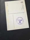 WORLD WaR TwO German Helmet Wearing Soldier Post Card Telling Peeps No Gossiping — photo 4
