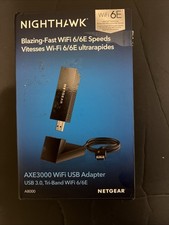 NETGEAR Nighthawk A8000 Tri-Band WiFi6E Wireless USB Adapter