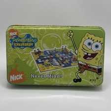 Spongebob Never Mind Pocket Version 1x Würfel fehlt Nickelodeon Pios Brettspiel