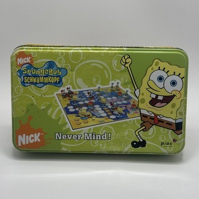 Spongebob Never Mind Pocket Version 1x Würfel fehlt Nickelodeon Pios Brettspiel