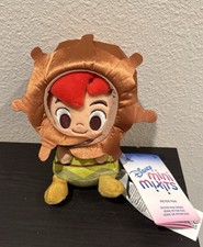 Disney Mini Mix-its Plush PETER PAN w/detachable Wheel Hat 6" NEW TAG
