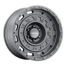 17x10 Vision 403 Tactical Satin Black Wheel 6x5.5 -40mm
