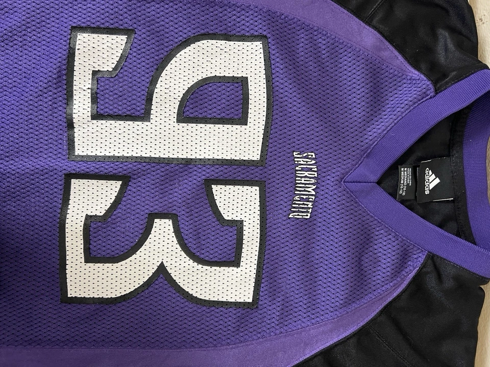 Vintage Adidas Sacramento Kings Jersey Ron Artest Y2K Sz M NBA - Image 4 of 4