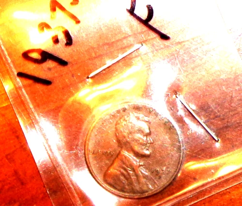 1937-D  LINCOLN WHEAT-BACK PENNY - GRADES "FINE"