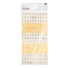 Crate Paper Moonlight Magic Thickers Stickers 300/Pkg-Inspired - Alpha  - 3 Pack