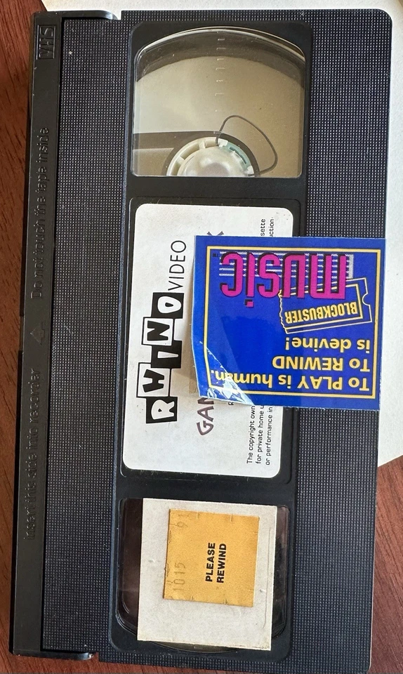 1988 GANJASAURUS REX VHS Cannabis Marijuana High Times - Image 3 of 4