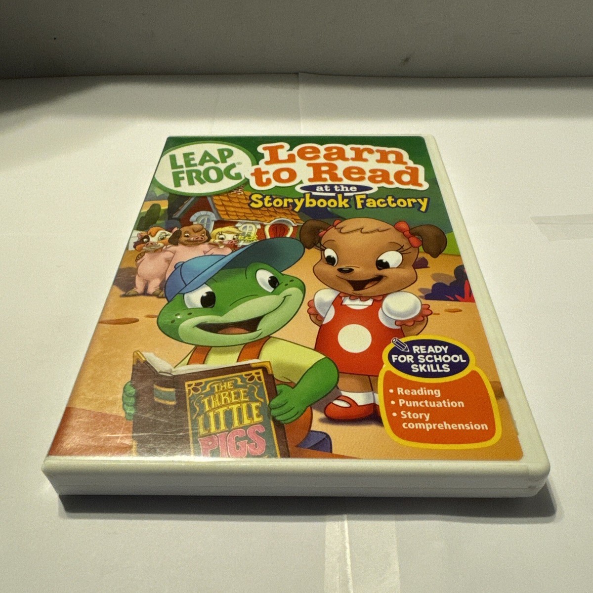 Leap Frog Learn To Read At The Storybook Factory DVD For Children