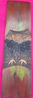 DRIFTWOOD Hand Painted Owl Door Hanger From Hatteras, North Carolina Circa 1980s — photo 2