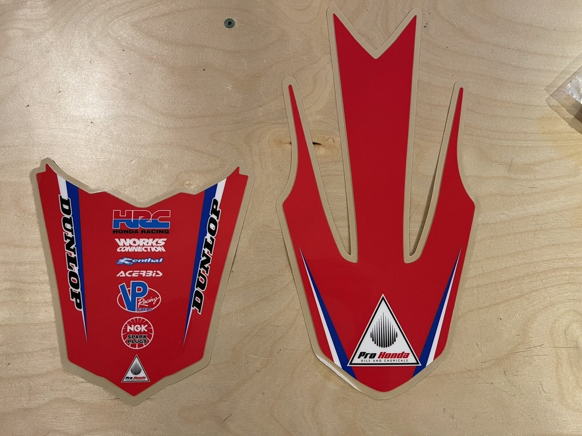 2019 -2023 HONDA CRF110 FRONT& REAR FENDER MX GRAPHICS GLOSS