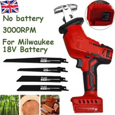 For Milwaukee 18v Batteries Reciprocating Saw Li-ion Recip Blades Saw Tools HOT