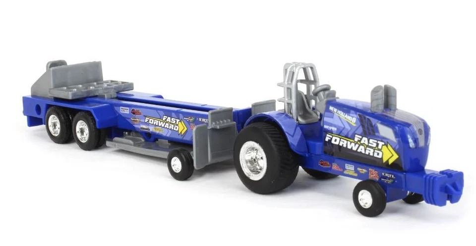 ERTL - NEW HOLLAND Fast Forward trattore trainante con rimorchio - 1/64 - ERT... - Immagine 2 di 4