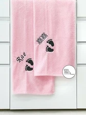 Personalised Waffle Blanket Luxury Soft Name & Design - Baby Kids Toddler Gift