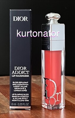 Dior Dior Addict POPPY CORAL Lip Maximizer Plumping Lip Gloss 0.20 oz