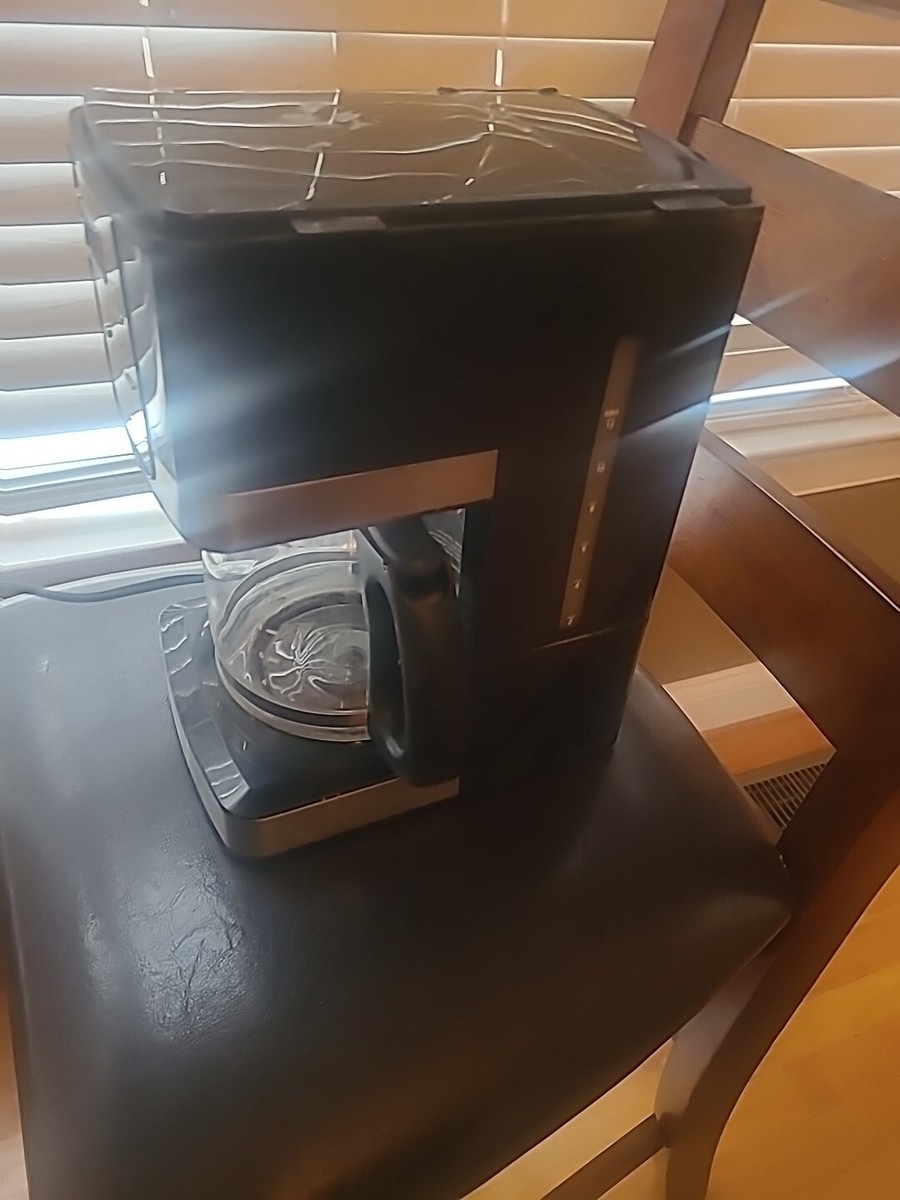 Mr. Coffee JWX27 12-Cup Programmable Coffee Maker - Stainless