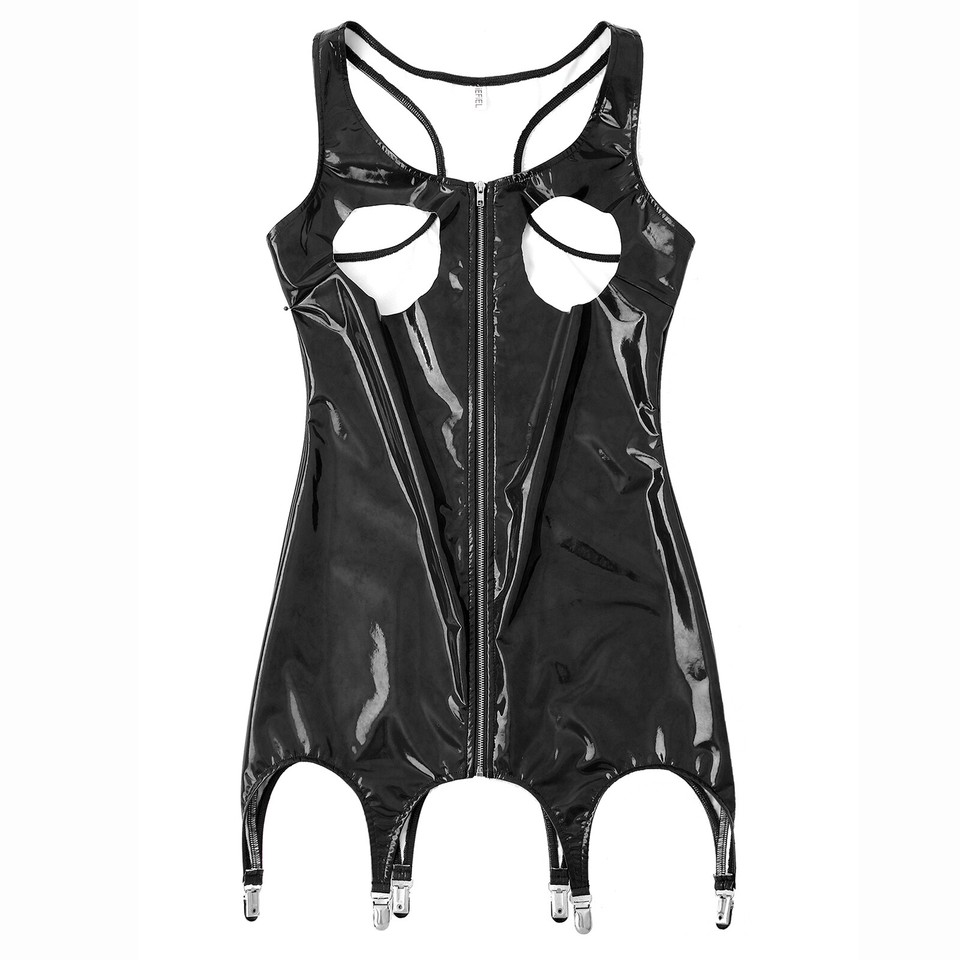 Bodycon Leather  Mini Dress