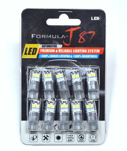 LED 3030 Light Green 194 Ten Bulbs Interior Step Door Replacement Stock Fit EO - Picture 2 of 8