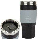 Summit B&Co 400ml 14oz Insulated Thermal Camping Hiking Travel Mug Cup - Black