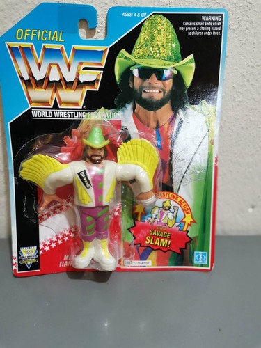 WWF macho man randy savage hasbro series 5 MOC...