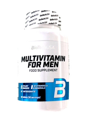 (134,22 /kg)BioTech USA Multivitamin For Men 60 Tabletten Dose (102gGesamt)