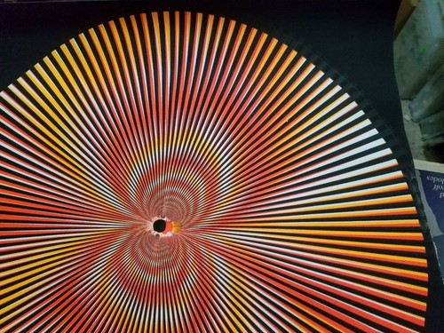 SPIRAL ZONK VINTAGE 1970's PSYCHEDELIC HEADSHOP BLACKLIGHT POSTER By Bill Evans - Picture 3 of 6