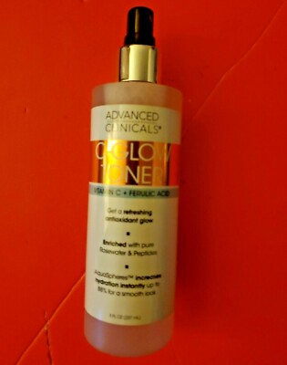 ADVANCED CLINICALS C-GLOW TONER REFRESHING ANTIOXIDANT GLOW