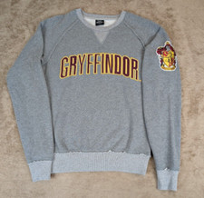 Universal Studios Harry Potter Gryffindor Heathered Gray XS Sweater EUC