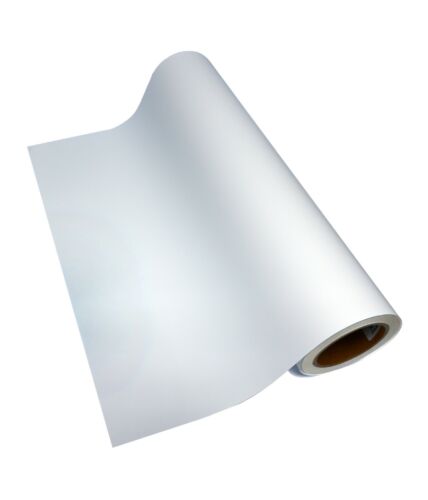 Vinile termoadesivo stampabile PU per tessuti Bianco 50cm x 1m - Foto 1 di 1