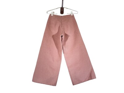 Asm Anna Womens Dress Pants Light Pink Tweed Paperboy Wide Leg Pockets  Sailor XS | eBay