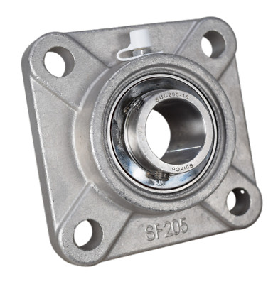 1'' Stainless Steel Four Bolt Flange Bearing SSUCF205-16, SUCSF205-16, CRFS-PN16