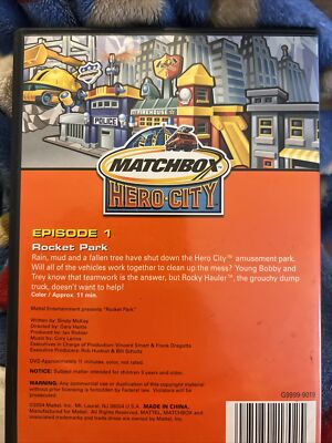 Matchbox Hero-City Episode 1 - Rocket Park (DVD) | eBay