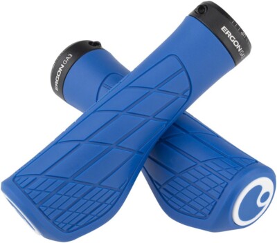 Ergon GA3 MTB Touring Grips Midsummer Blue, Lock-On, Large