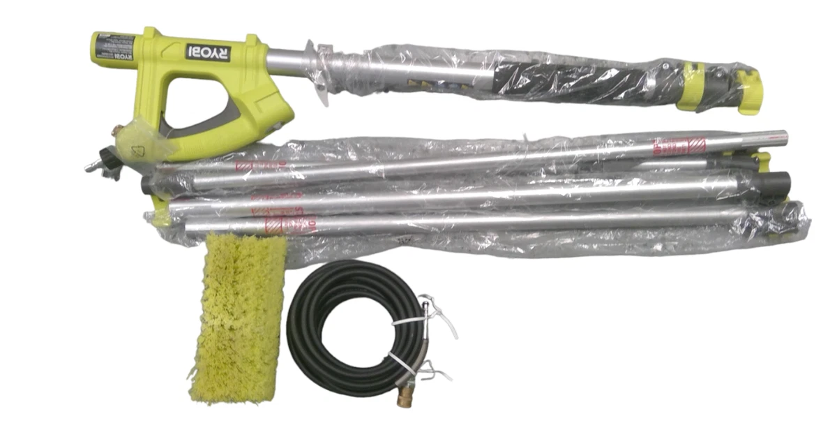Used Ryobi 18 4200PSI Pressure Washer Telescoping Pole RY31EP26