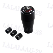 Racing Black Aluminum 5 Speed Spoon Gear Shift Knob Manual For Honda Acura