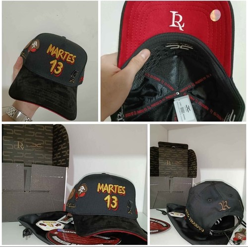 Gorra Jc Mützen Cap Martes 13 a Collaboration Canelo Alvarez & Luis R Conriquez