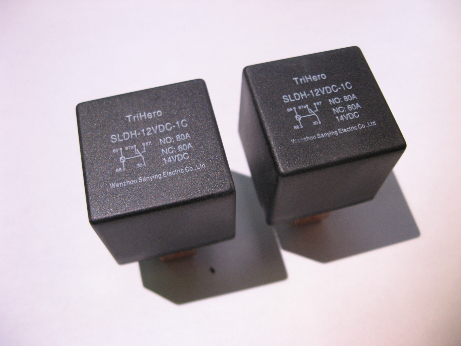 2x SLDH-12VDC-1C Hochleistungsrelais 80A 5-polig Für Seilwinden