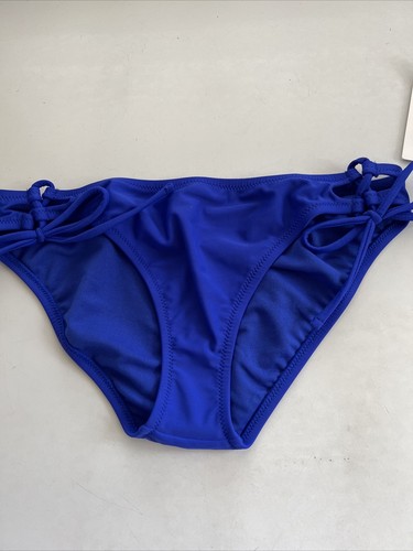 Raisins Bikini Bottoms With Ties Blue Small