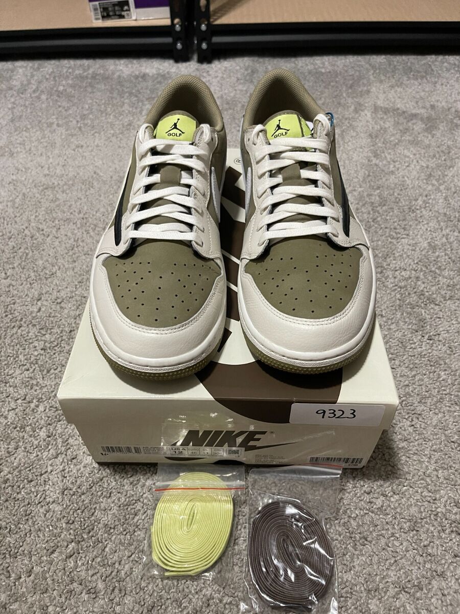 Nike JD1 Low OG Travis Scott Golf Natural Olive FZ3124 200 Nike JD1 Low OG Travis Scott Golf Natural Olive FZ3124 200