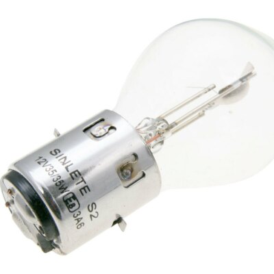 head lamp bulb BA20D 12V 35/35W-Zuendapp,Zongshen,Znen (Zhongneng),Zhongyu,T-JNO