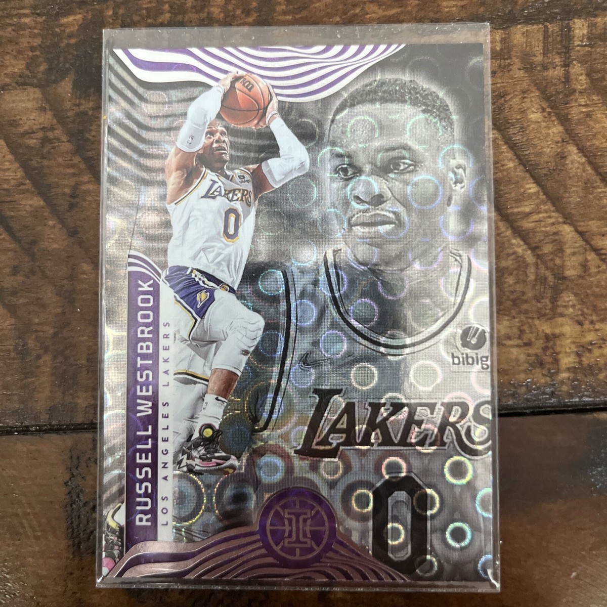 21-22 NBA select RUSSELL WESTBROOK zebra
