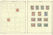 Nyassa Stamp Collection On 8 Scott Pages 1898-1924 Portugal Colony Jfz