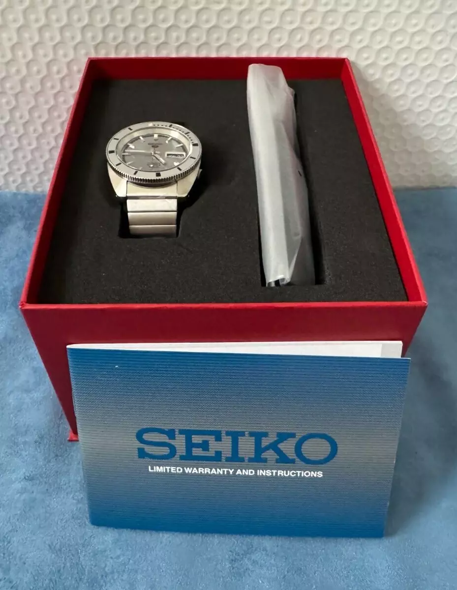 Seiko 5 Sports Heritage Design Recreation Limited Edition Watch for Men SRPL03