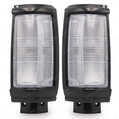 Fits Mitsubishi L200 Clot Mighty Max Strada 1987 - '96 Front Corner Lights Lamp
