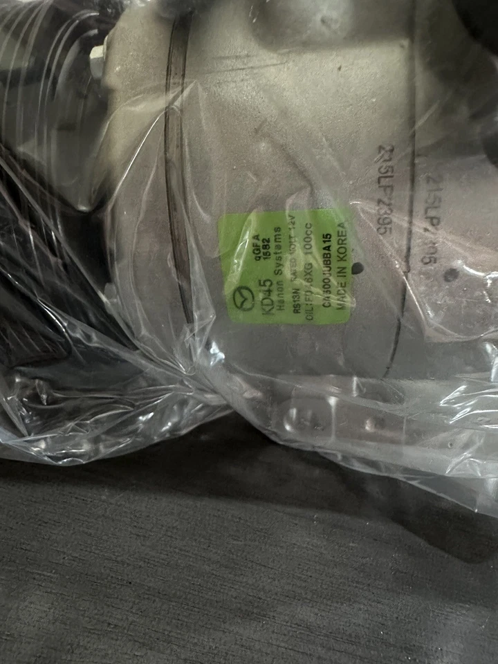 AC Compressor Fits 2014-2019 MAZDA 3 & CX-5 2014-2024 - Image 2 of 2