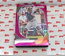 2020 PANINI PRIZM #115 MITCH GARVER PURPLE PRIZM MINNESOTA TWINS